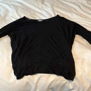 Zenana Outfitters Black Shirt (size S)